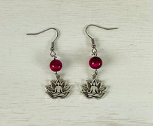 Load image into Gallery viewer, Red Tiger Eye Earrings by Nev