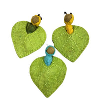 Load image into Gallery viewer, Caterpillar Babies in Leaf