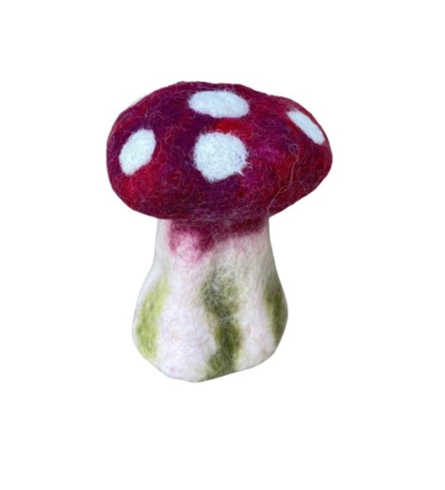 Wool Felt Small Mushroom