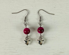 Load image into Gallery viewer, Red Tiger Eye Earrings by Nev
