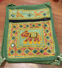 Load image into Gallery viewer, Elephant Embroidered Shoulder Bag