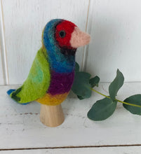 Load image into Gallery viewer, Bird Wool Felt Finger Puppets