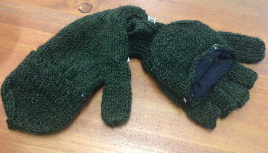 Wool Flap Over Gloves