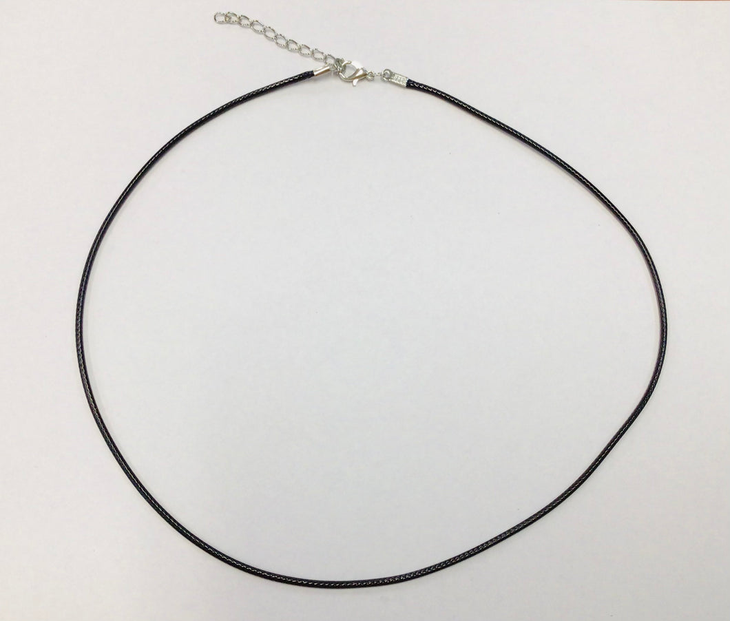 Plain Leather Cord Necklace