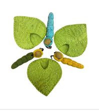 Load image into Gallery viewer, Caterpillar Babies in Leaf
