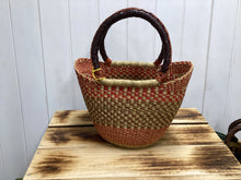 Load image into Gallery viewer, Small Market Bolga Basket U Shopper