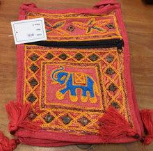 Load image into Gallery viewer, Elephant Embroidered Shoulder Bag
