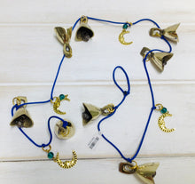 Load image into Gallery viewer, Brass String of Bell &amp; Charms
