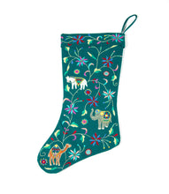 Load image into Gallery viewer, Embroidered Festive Stocking