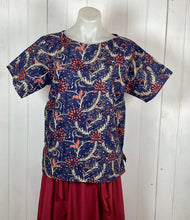 Load image into Gallery viewer, Daya Top Blue Warratah