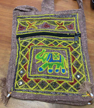 Load image into Gallery viewer, Elephant Embroidered Shoulder Bag