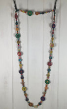 Load image into Gallery viewer, Long Coconut  Bead Necklace by Bec