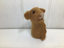 Load image into Gallery viewer, Land Animal Wool Felt Finger Puppets