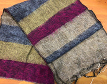 Load image into Gallery viewer, Wool Mix Stripe Scarf