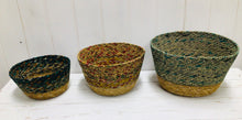 Load image into Gallery viewer, Sari and Hogla Leaf Basket