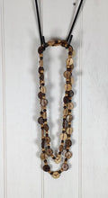 Load image into Gallery viewer, Long Coconut  Bead Necklace by Bec