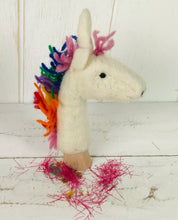 Load image into Gallery viewer, Land Animal Wool Felt Finger Puppets