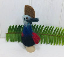 Load image into Gallery viewer, Bird Wool Felt Finger Puppets
