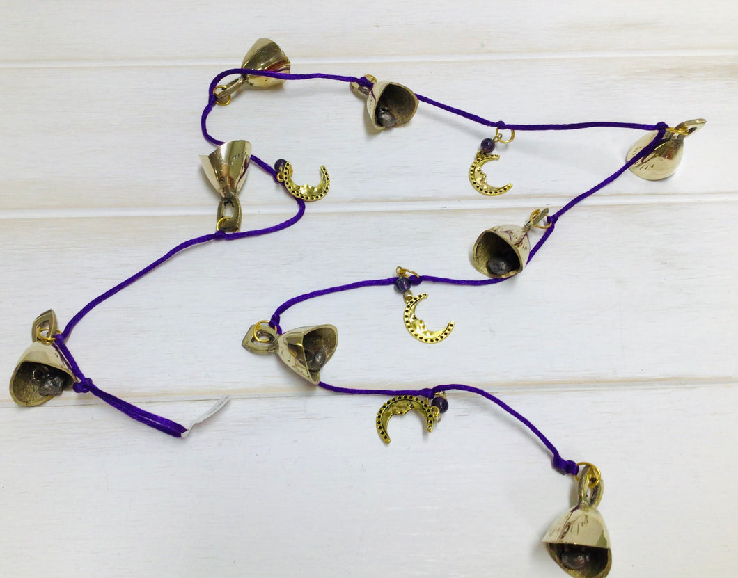 Brass String of Bell & Charms