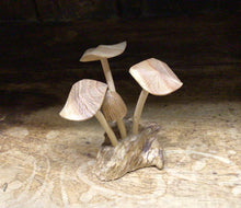 Load image into Gallery viewer, Wooden Mushroom Cluster
