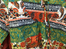 Load image into Gallery viewer, The Leisa Tree Paisley Cotton Top Orange