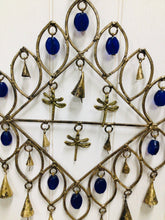 Load image into Gallery viewer, Brass Bell and Bead Hanging Mobile Decoration
