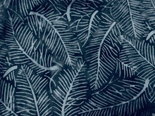 Load image into Gallery viewer, 3/4 Wide Leg Happy Pants Blue Leaf