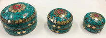 Load image into Gallery viewer, Round Stone Trinket Box