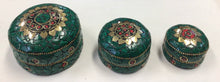 Load image into Gallery viewer, Round Stone Trinket Box
