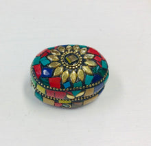 Load image into Gallery viewer, Oval Stone Trinket Box
