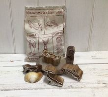 Load image into Gallery viewer, Dreamtime Sea Creatures Wooden Block Stamp Set