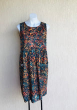 Load image into Gallery viewer, Demi Dress Teal Orange Fizz