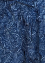 Load image into Gallery viewer, 3/4 Wide Leg Happy Pants Blue Leaf