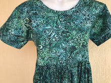 Load image into Gallery viewer, Addi Dress Teal Paisley Garden