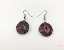 Load image into Gallery viewer, Recycled Paper & Magazine Earrings
