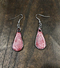 Load image into Gallery viewer, Hand Crafted Copper Enamel Earrings by Nev
