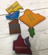 Load image into Gallery viewer, Australia Map Puzzle Set