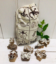 Load image into Gallery viewer, Block Stamp Garden Set of 8