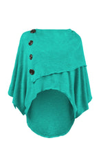 Load image into Gallery viewer, Poncho Button Top