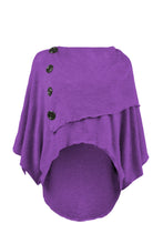 Load image into Gallery viewer, Poncho Button Top
