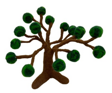 Load image into Gallery viewer, Wool Felt Pompom Tree