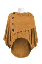 Load image into Gallery viewer, Poncho Button Top