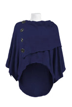 Load image into Gallery viewer, Poncho Button Top