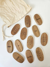 Load image into Gallery viewer, Wooden Sign Language Set