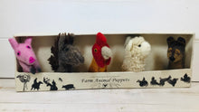 Load image into Gallery viewer, Wool Felt Finger Puppet Sets