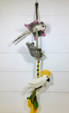 Load image into Gallery viewer, Wool Felt Native Animal Mobile
