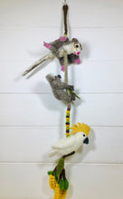 Load image into Gallery viewer, Wool Felt Native Animal Mobile