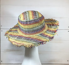 Load image into Gallery viewer, Hemp Rainbow Hat
