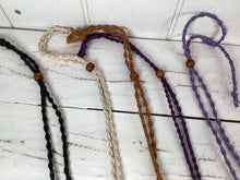 Load image into Gallery viewer, Macrame Stone Holder Necklace