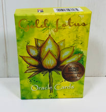Load image into Gallery viewer, Gold Lotus Oracle Cards
